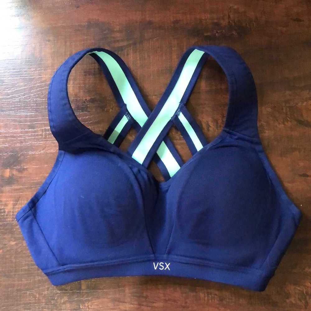 🆕VSX sports bra new-navy🎀